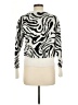 Industry Animal Print Ivory Pullover Sweater Size M - photo 2