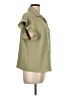 Shein Green Short Sleeve Blouse Size L - photo 4