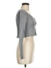 colsie Gray Long Sleeve Henley Size M - photo 4