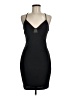 Express Solid Black Cocktail Dress Size M (estimated) - photo 1