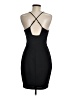 Express Solid Black Cocktail Dress Size M (estimated) - photo 2