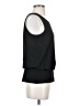 CAbi 100% Polyester Black Sleeveless Blouse Size S - photo 4
