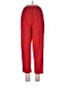 Unbranded Solid Red Casual Pants Size L - photo 1