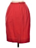 Tahari 100% Wool Solid Red Wool Skirt Size 2 - photo 2
