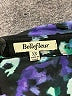Bellefleur 100% Polyester Print Teal Long Sleeve Blouse Size XS - photo 7