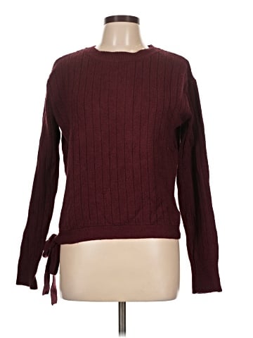 Shrinking Violet Pullover Sweater (view 1)