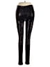 Gianni Bini Metallic Black Leggings Size S - photo 2