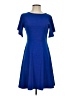 Unbranded Solid Blue Cocktail Dress Size S - photo 1