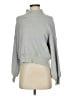 Debut 100% Polyester Gray Turtleneck Sweater Size S - photo 1