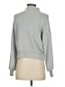 Debut 100% Polyester Gray Turtleneck Sweater Size S - photo 2