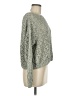 Moon & Madison 100% Polyester Metallic Green Pullover Sweater Size M - photo 4