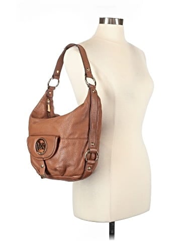 MICHAEL Michael Kors Leather Hobo (view 2)