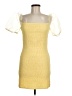 Assorted Brands 100% Polyester Yellow Cocktail Dress Size M - photo 1