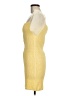 Assorted Brands 100% Polyester Yellow Cocktail Dress Size M - photo 5