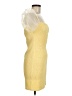 Assorted Brands 100% Polyester Yellow Cocktail Dress Size M - photo 4