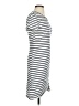 Unbranded Stripes White Casual Dress Size S - photo 4