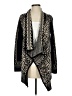 Assorted Brands 100% Acrylic Black Cardigan Size S - photo 1