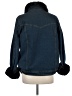 Dennis Basso Blue Denim Jacket Size M - photo 2