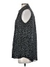 Equipment 100% Polyester Black Sleeveless Blouse Size S - photo 5