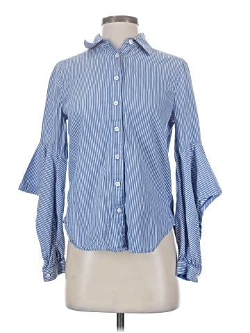 BCBGMAXAZRIA Long Sleeve Button-Down Shirt (view 1)