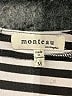 Monteau Stripes Black Casual Dress Size M - photo 7