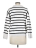 Fashion Stripes White Pullover Sweater Size M - photo 2