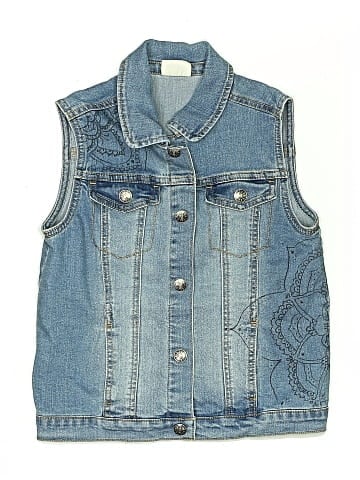 Crazy 8 Denim Vest (view 1)