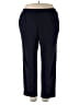 JM Collection Solid Blue Casual Pants Size 22 - photo 1