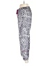 Unbranded 100% Polyester Animal Print Silver Purple Casual Pants Size S - photo 5