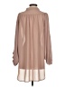 Symphony 100% Polyester Brown Long Sleeve Blouse Size S - photo 2
