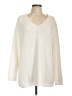 Lucky Brand Ivory Pullover Sweater Size L - photo 1
