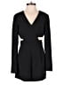 Bebe 100% Polyester Solid Black Romper Size 0 - photo 1