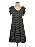 Max Studio Stripes Black Casual Dress Size S - photo 1