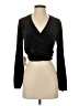 Mia Joy 100% Polyester Black Long Sleeve Top Size XS - photo 1