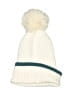 Unbranded 100% Recycled Polyester Ivory White Beanie One size - photo 1