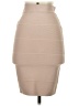 BCBGMAXAZRIA Solid Tan Formal Skirt Size S - photo 2