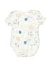 Baby Essentials White Short Sleeve Outfit 0-3 MO / 3 MO - photo 1