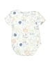 Baby Essentials White Short Sleeve Outfit 0-3 MO / 3 MO - photo 2