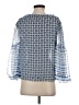 MISA Los Angeles 100% Polyester Blue 3/4 Sleeve Blouse Size XS - photo 2