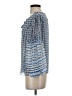 MISA Los Angeles 100% Polyester Blue 3/4 Sleeve Blouse Size XS - photo 5