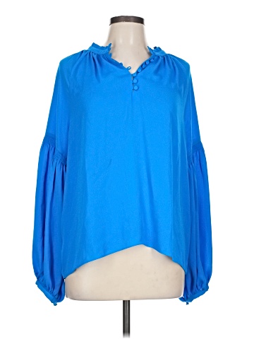 Ann Taylor Long Sleeve Blouse (view 1)