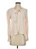 Hem & Thread Ivory Long Sleeve Blouse Size S - photo 1