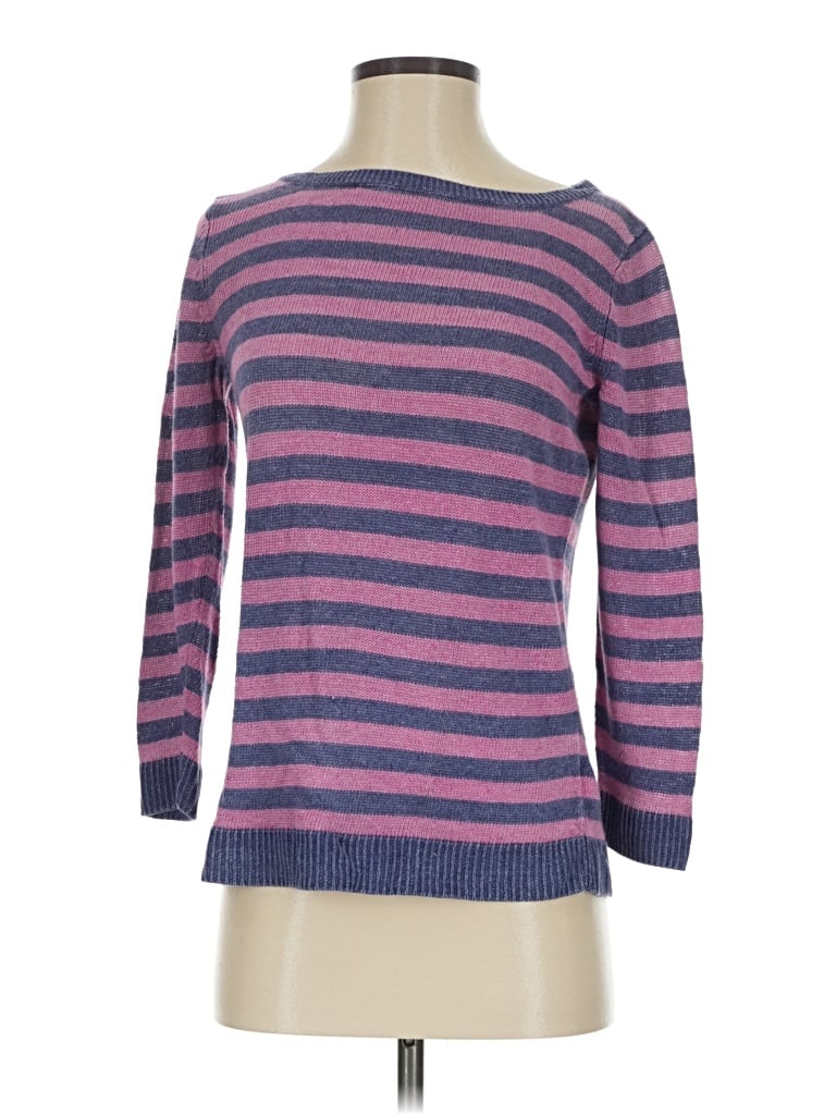 Pre-owned Talbots Pullover Sweater In Purple