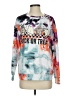 Unbranded Tie-dye Silver Sweatshirt Size S - photo 1