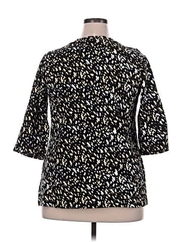 Jessica London 3/4 Sleeve Blouse (view 2)