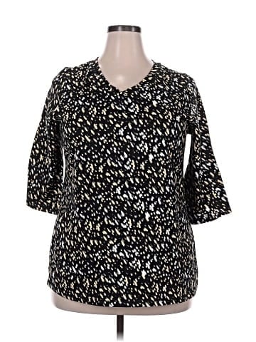 Jessica London 3/4 Sleeve Blouse (view 1)