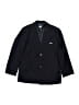 Unbranded Solid Black Blue Blazer Size 130 cm / US 8 - photo 1