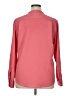 Charter Club 100% Polyester Color Block Pink Long Sleeve Blouse Size XL - photo 2