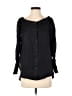 Rag & Bone 100% Silk Black Long Sleeve Silk Top Size S - photo 1