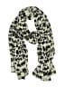 Unbranded 100% Polyester Ivory Black Scarf One size - photo 1